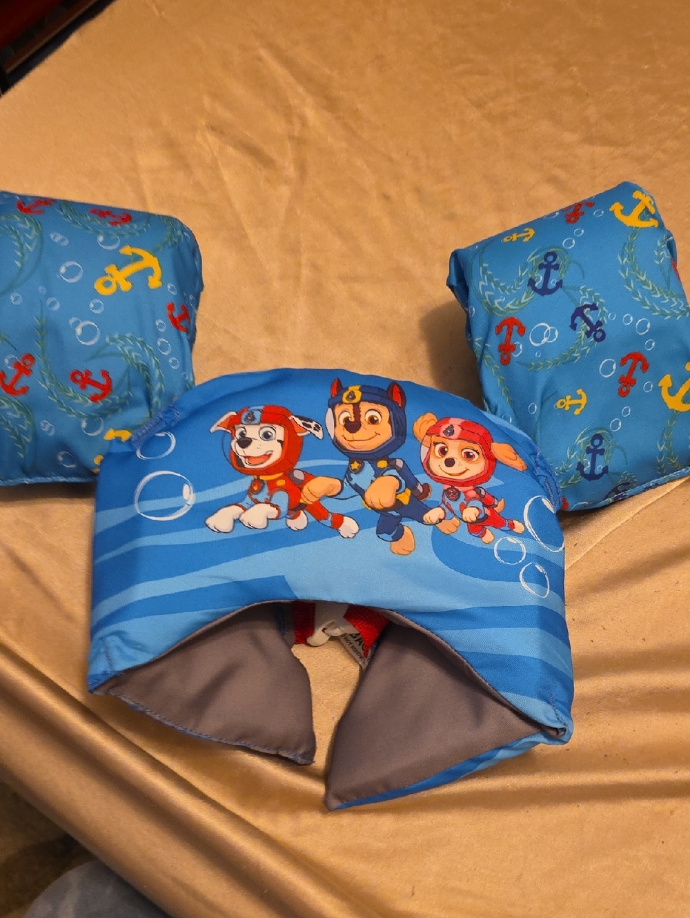 Paw Patrol Kids Swim Float Vest and Arm Bands - Blue